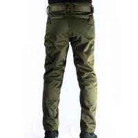 Haki Licrali Softshell Pantolon