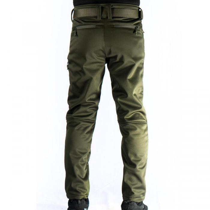 Haki Licrali Softshell Pantolon