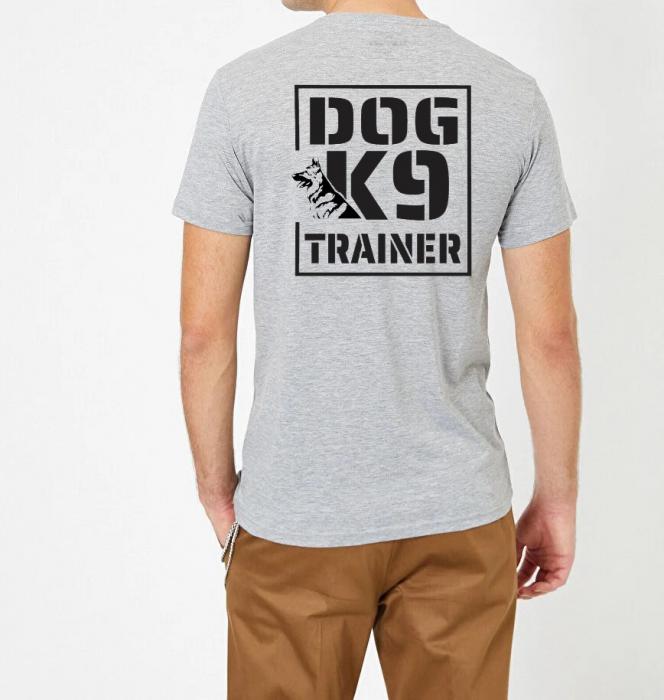 K9 Dog Traıner Gri T-shirt