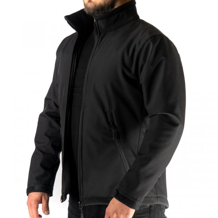 Siyah Softshell Mont