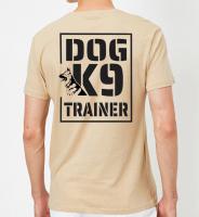 K9 Dog Traıner Bej T-shirt