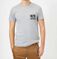 K9 Dog Traıner Gri T-shirt