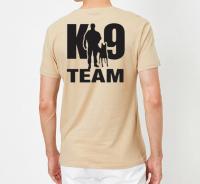 K9 Team Bej T-shirt